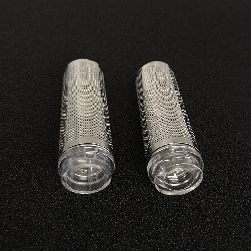 AQUARIUM INLET STRAINER STAINLESS STEEL & ACRYLIC FOR 12mm OR 16mm PIPE