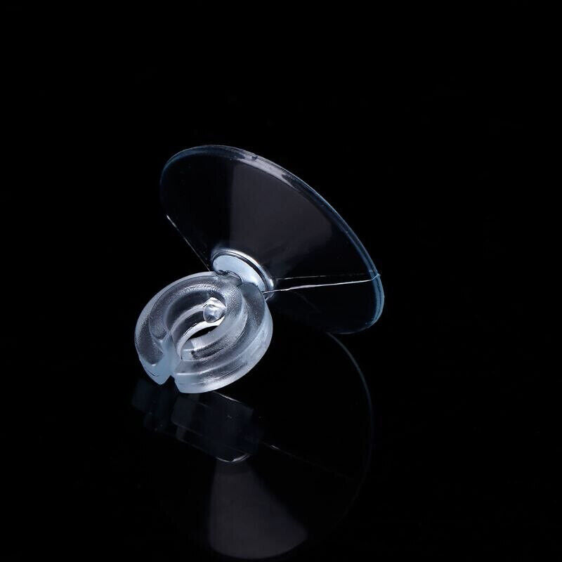 10 x AQUARIUM AIRLINE SUCTION CUP CLIPS