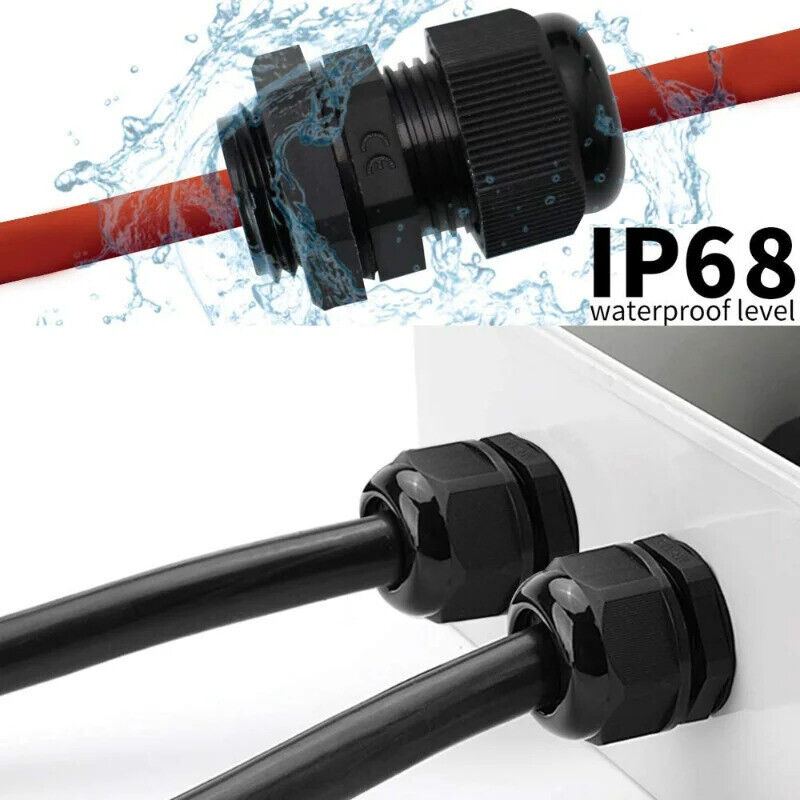 38 x WATERPROOF CABLE GLAND SET