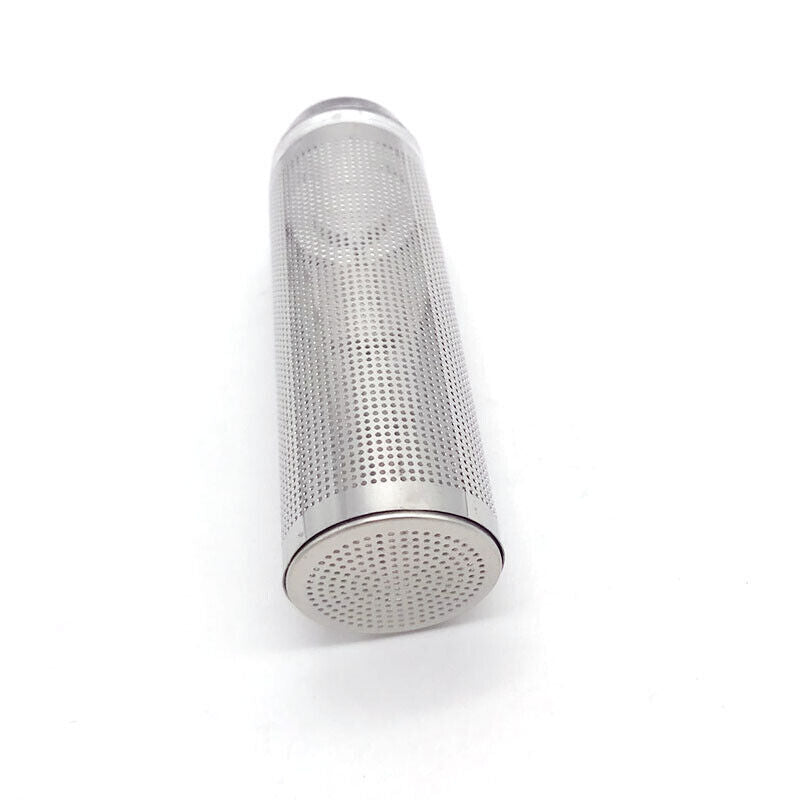 AQUARIUM INLET STRAINER STAINLESS STEEL & ACRYLIC FOR 12mm OR 16mm PIPE