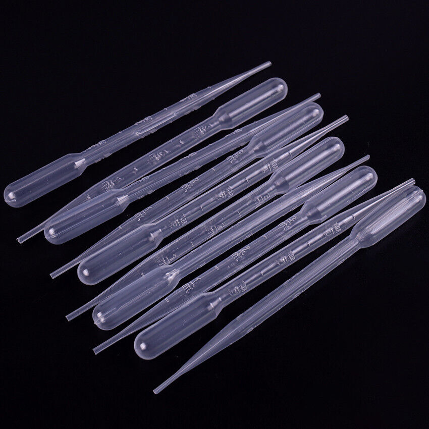 10 x 3ml GRADUATED TRANSFER PIPETTES