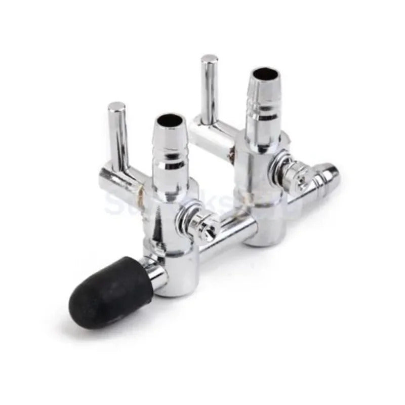 CHROME AQUARIUM / POND AIR TAPS 2, 3, 4 & 5 WAY