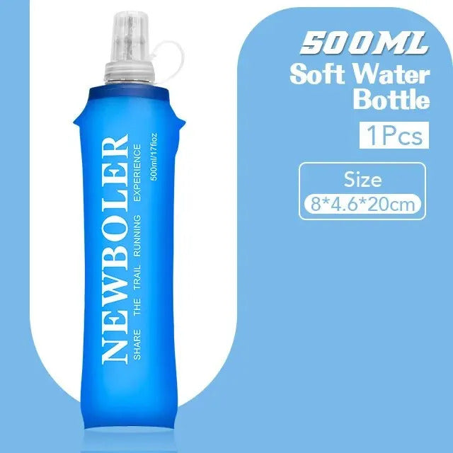 COLLAPSIBLE RUNNING BOTTLE 250ml 500ml