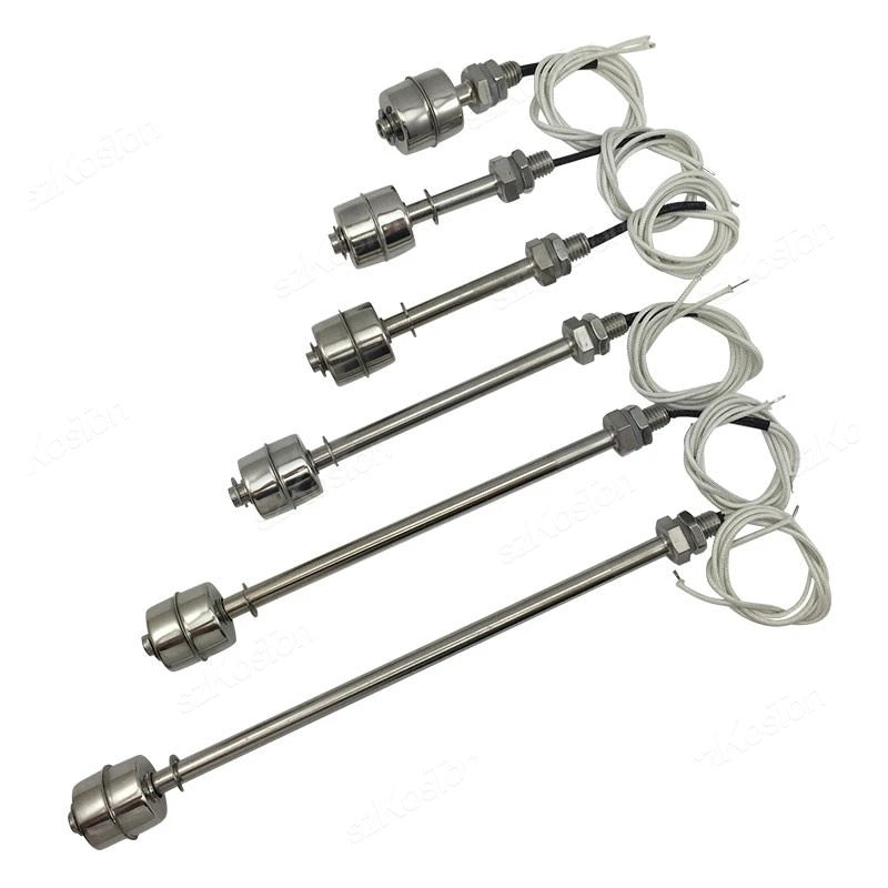 STAINLESS STEEL FLOAT SWITCH 45mm 75mm 100mm 150mm 200mm