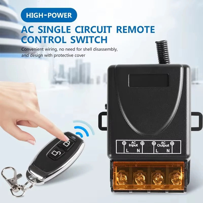 RF WIRELESS REMOTE CONTROL SWITCH 433Mhz