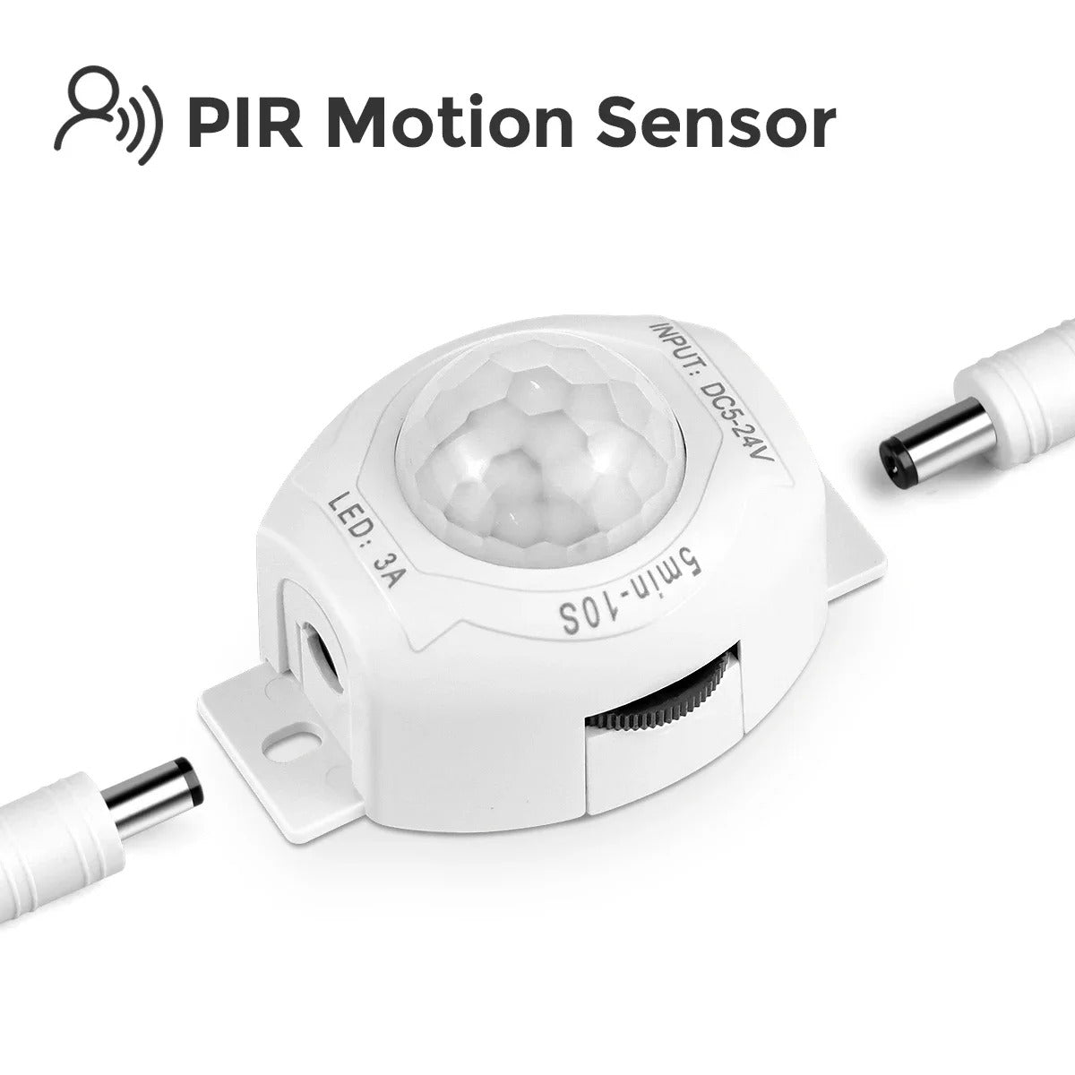 INLINE PIR MOTION SENSOR DC 5V-24V