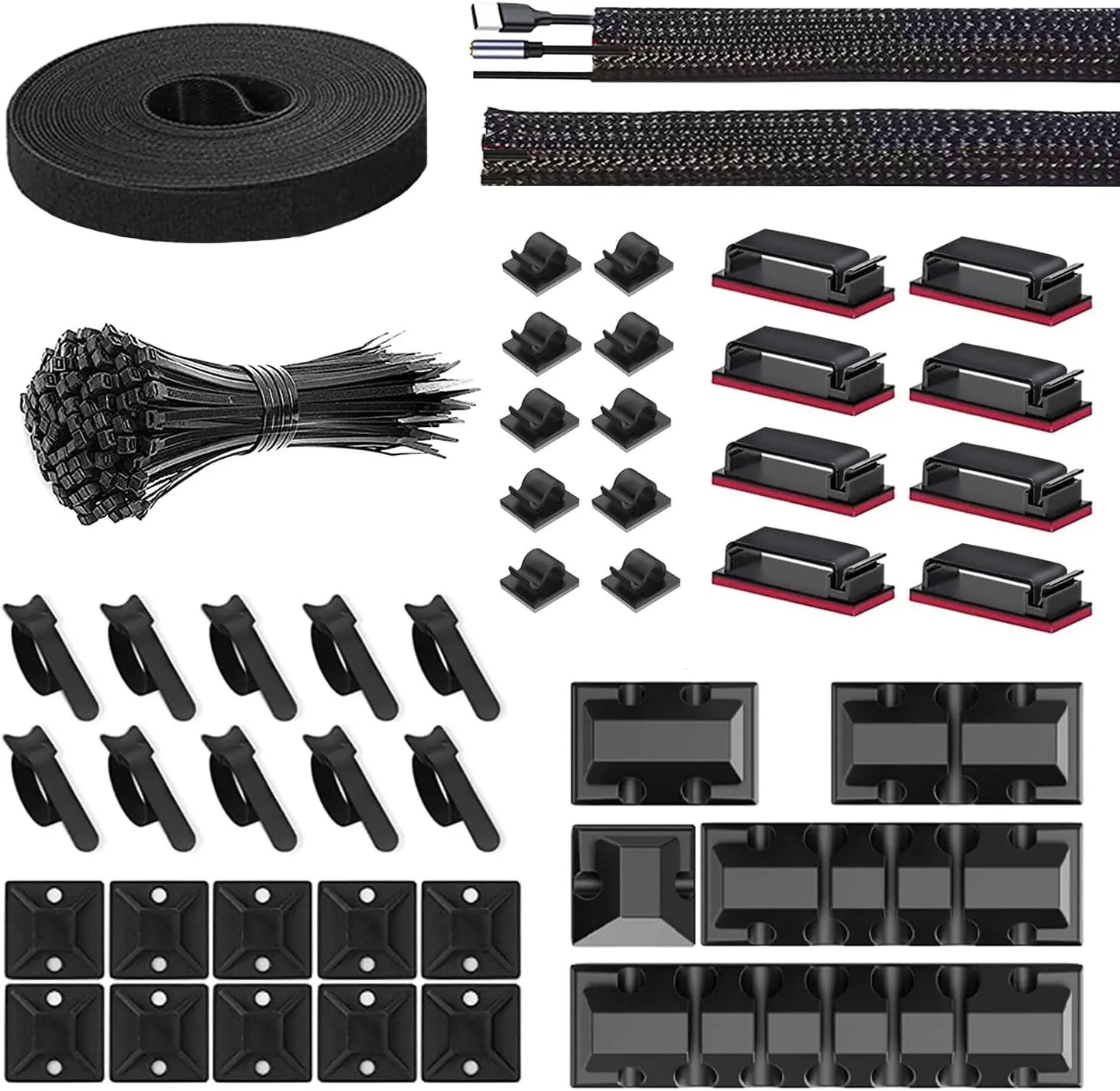 146 PIECE CABLE ORGANISER SET