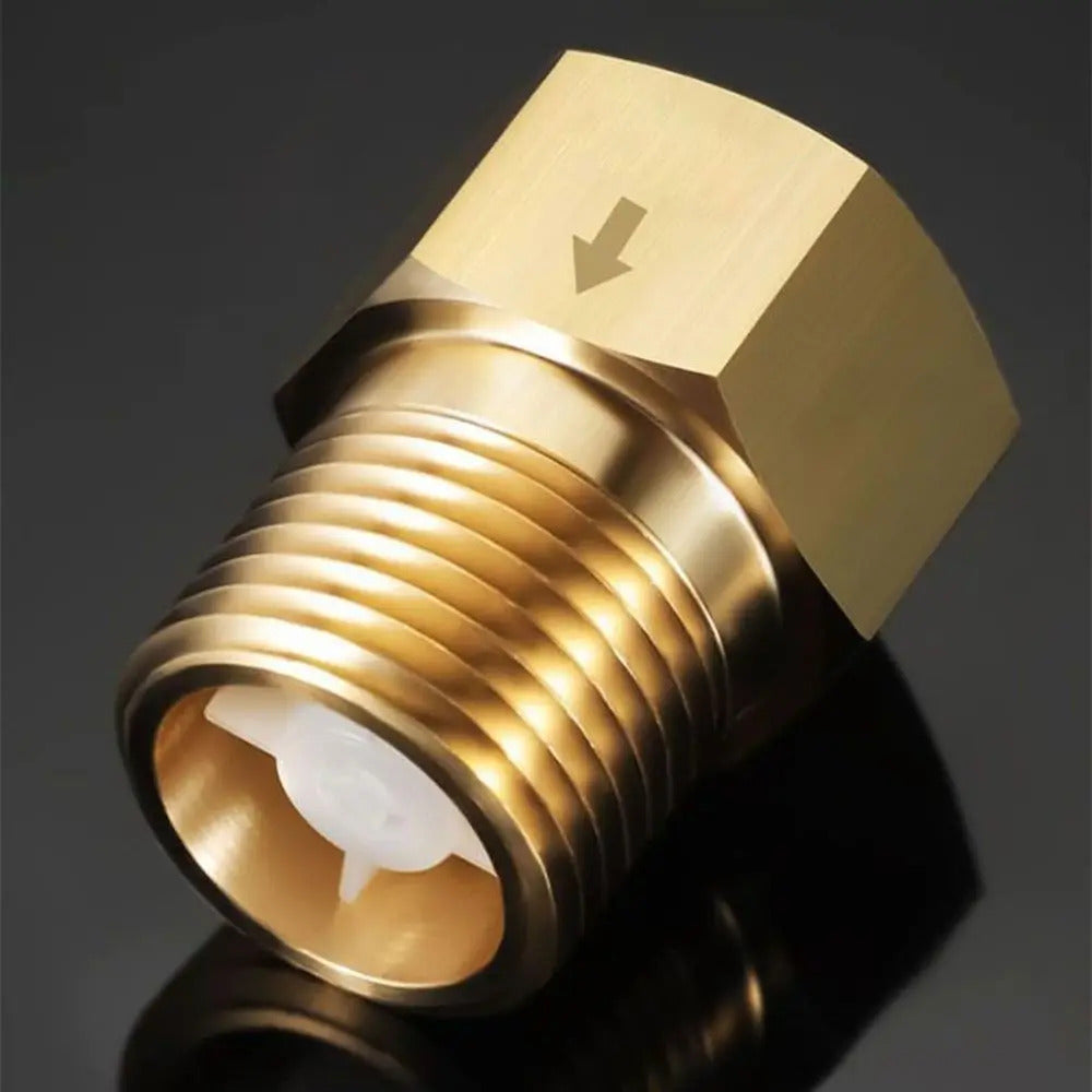 BRASS CHECK VALVE 1/2" FEMALE TO MALE