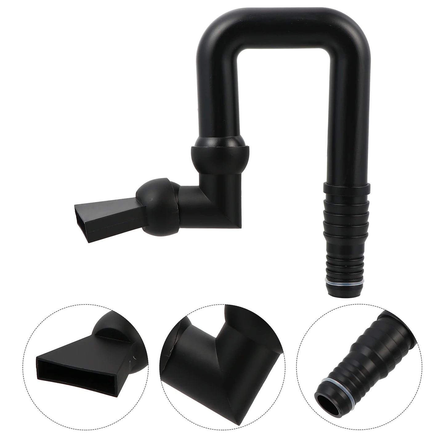 DUCKBILL U SHAPED AQUARIUM OUTLET PIPE 20mm 25mm