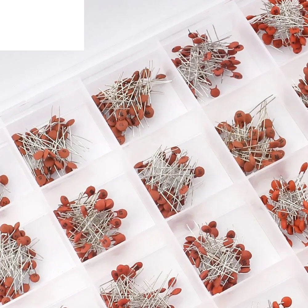 960 x CERAMIC CAPACITOR SET 2pF-0.1uF