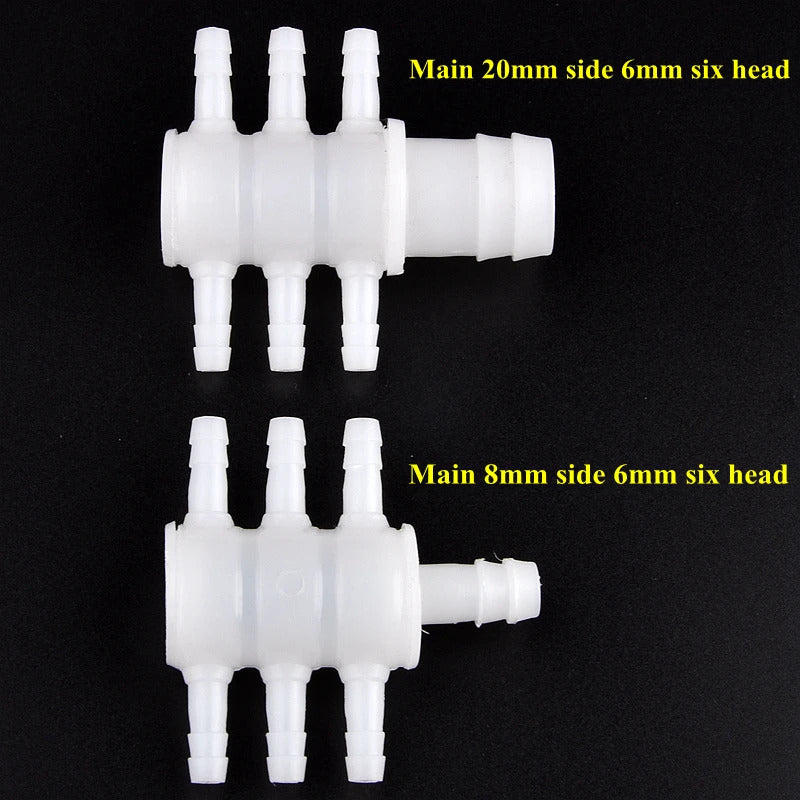 6 WAY WATER / AIR SPLITTER - AQUARIUM / POND