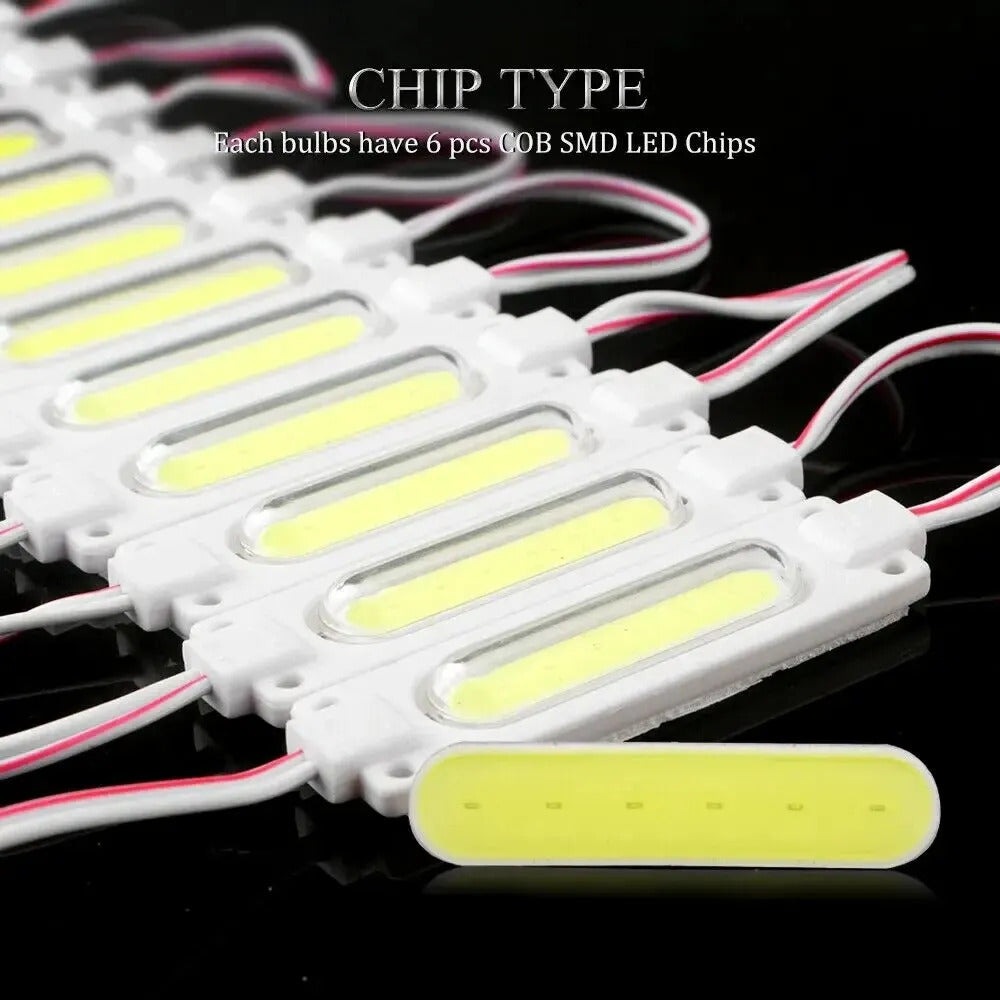 10 x 12v COB LED MODULE - WHITE