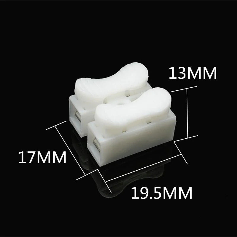 50 x 1 or 2 WAY QUICK ELECTRICAL CONNECTORS