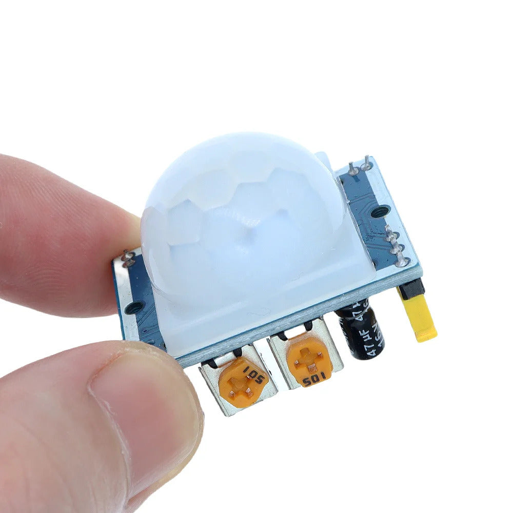 2 x HC-SR501 ADJUSTABLE IR MOTION DETECTOR MODULE