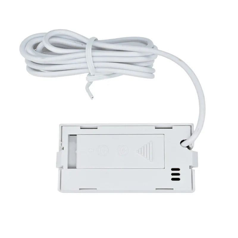 LCD RECESSED HYGROMETER WITH PROBE - BLACK or WHITE
