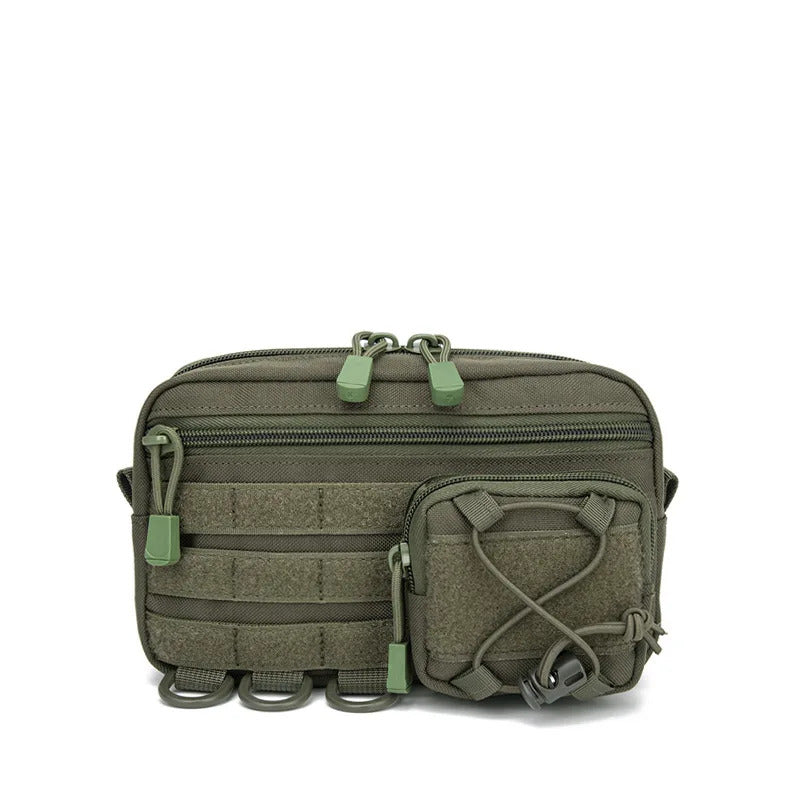 TACTICAL FIRST AID KIT WAIST BAG NYLON MEDICAL POUCH MOLLE TOOL ORGANISER OUTDOOR