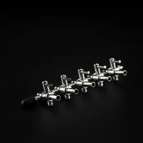 CHROME AQUARIUM / POND AIR TAPS 2, 3, 4 & 5 WAY