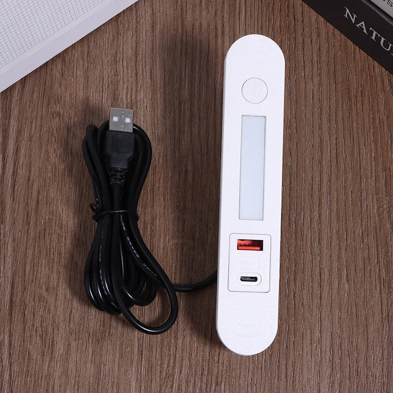 RECESSED USB TYPE A & C SOCKETS WITH LIGHT