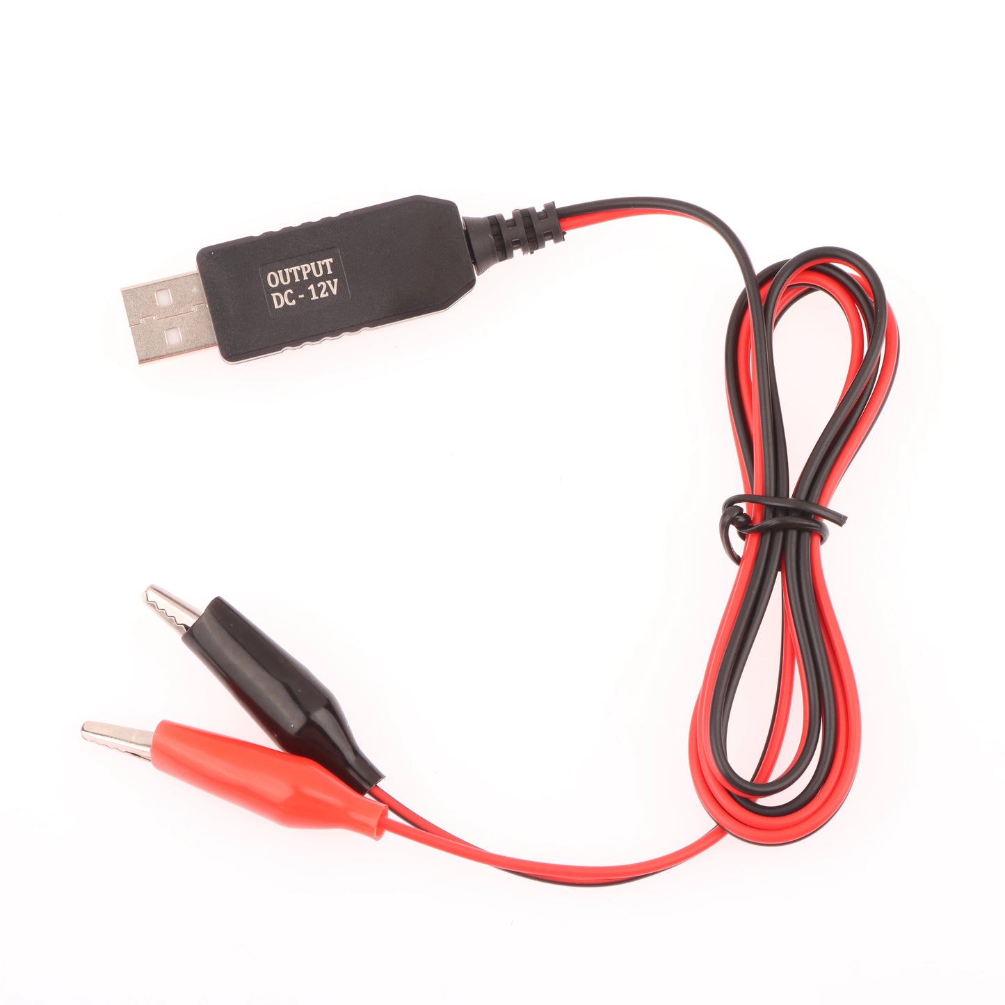USB - CROCODILE CLIP POWER BOOST CONVERTER 1.5V 3V 6V 9V 12V