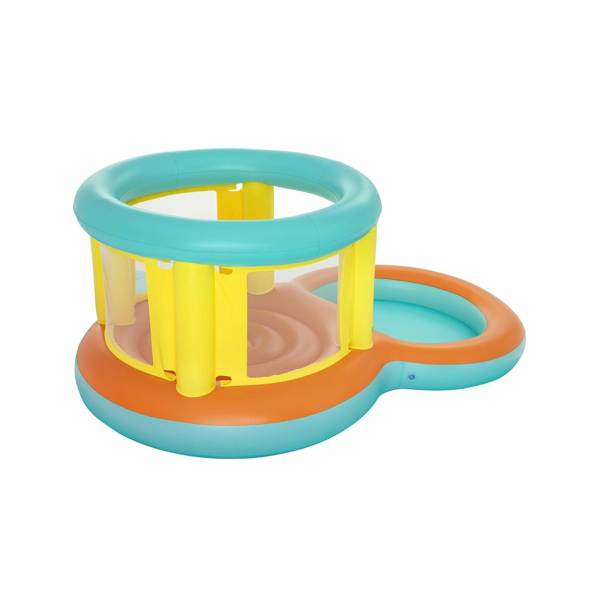 BESTWAY JUMPTOPIA BOUNCER & PADDLING POOL 2.39m x 1.42m x 1.02m PLAY POOL