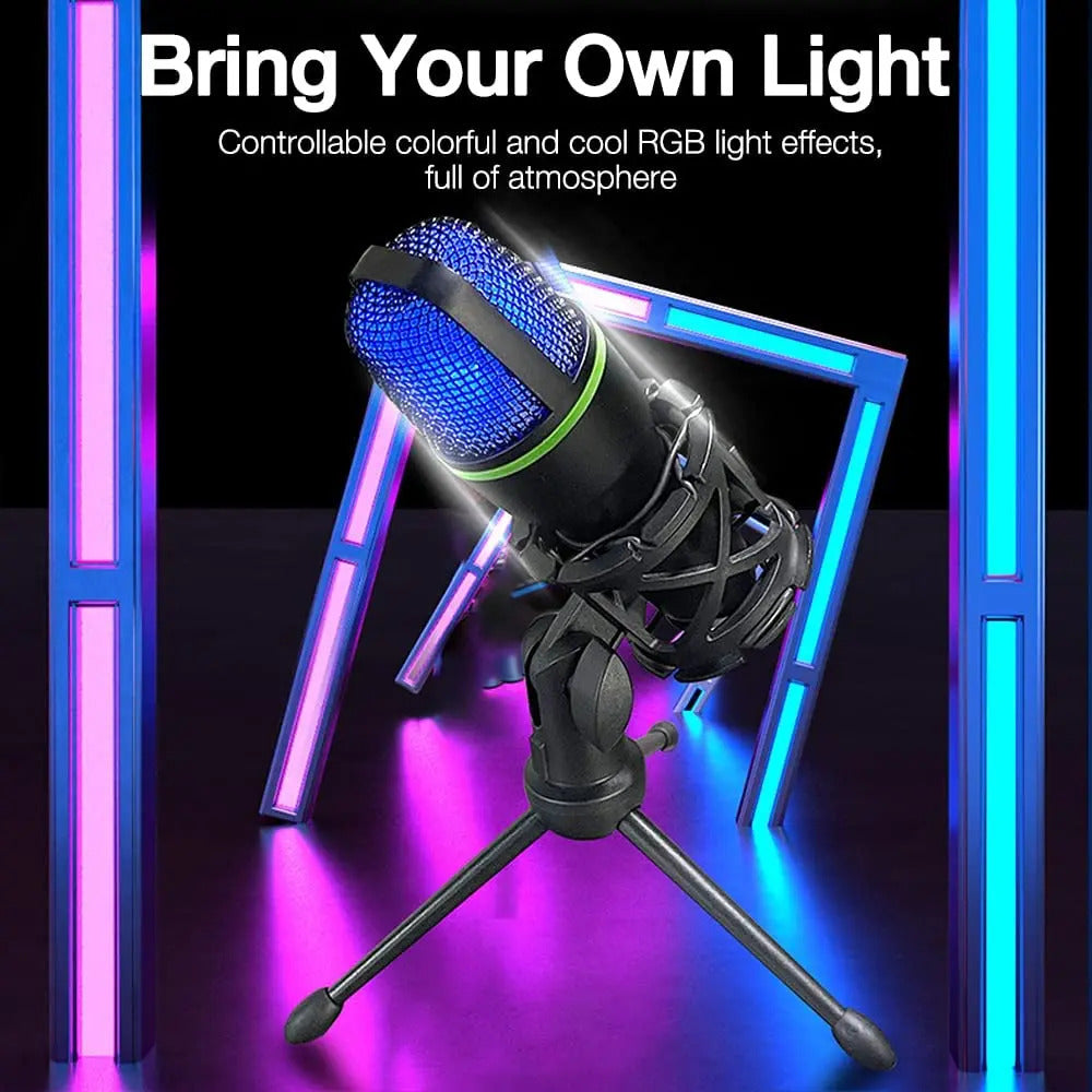 USB STUDIO RGB MICROPHONE