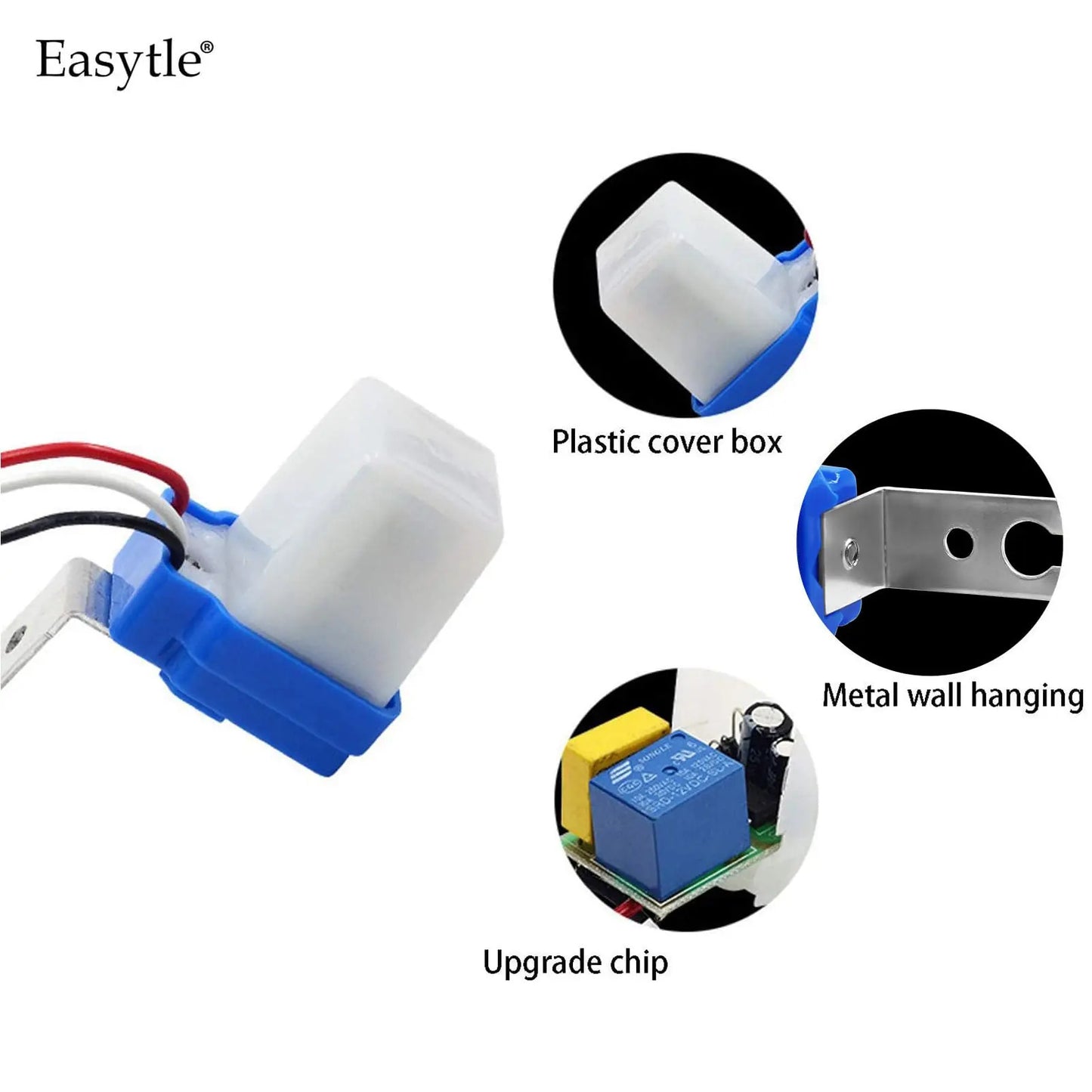 AUTOMATIC ON / OFF PHOTOCELL LIGHT SENSOR SWITCH