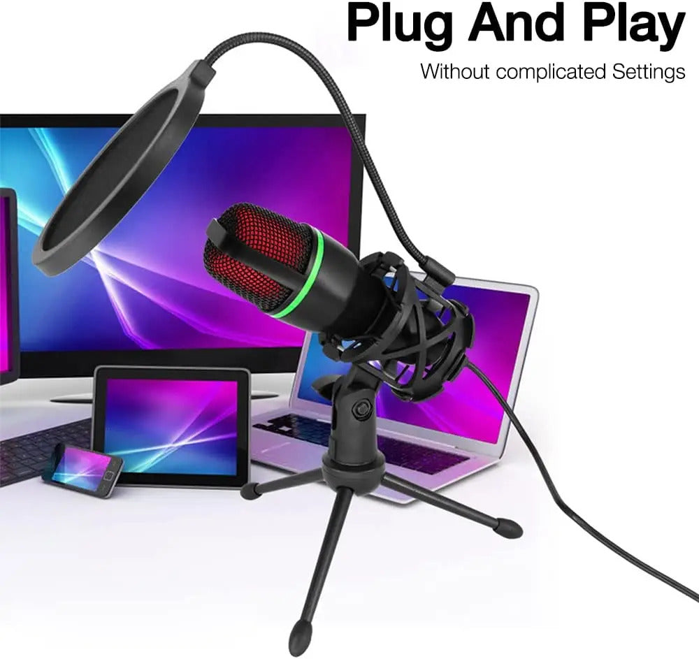 USB STUDIO RGB MICROPHONE
