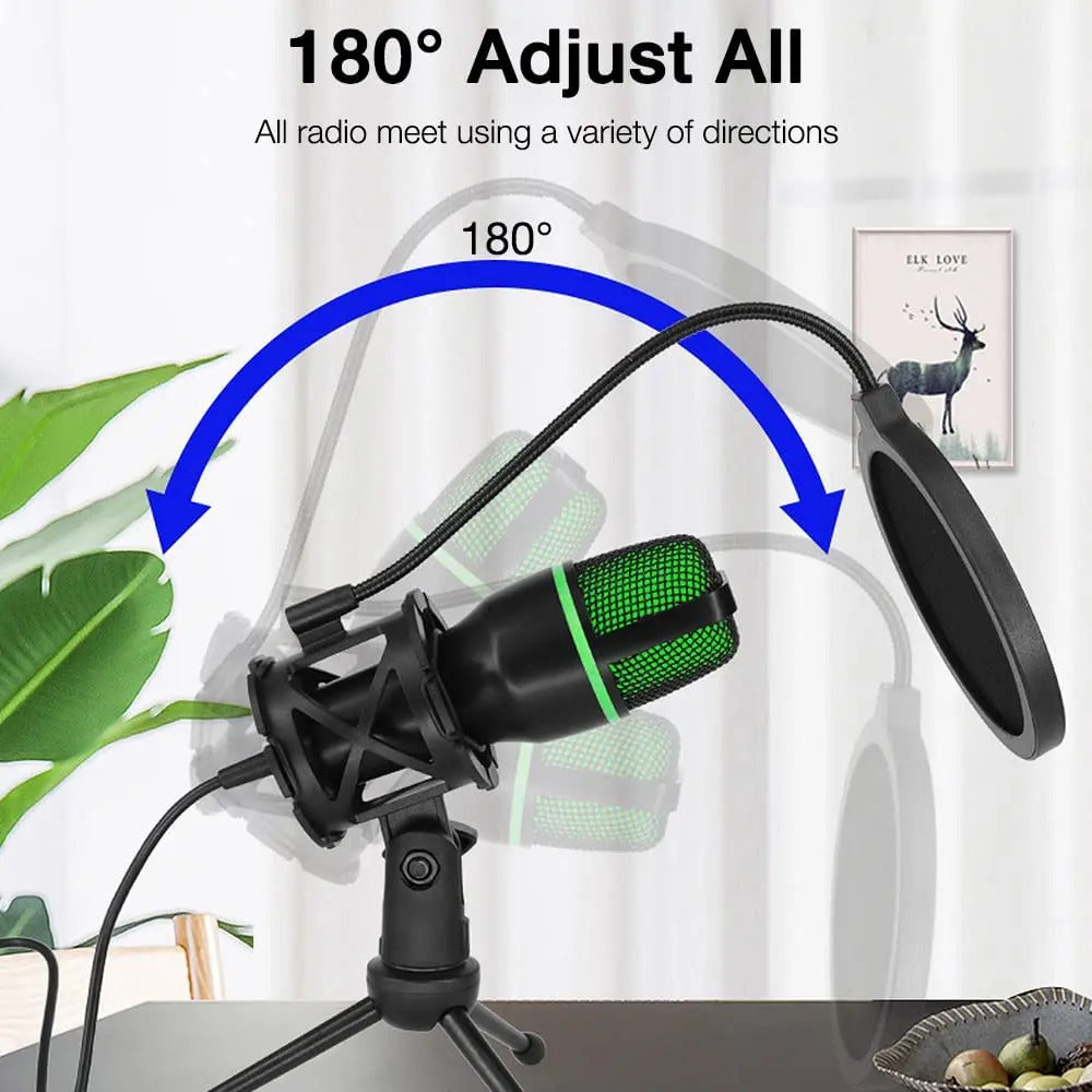 USB STUDIO RGB MICROPHONE