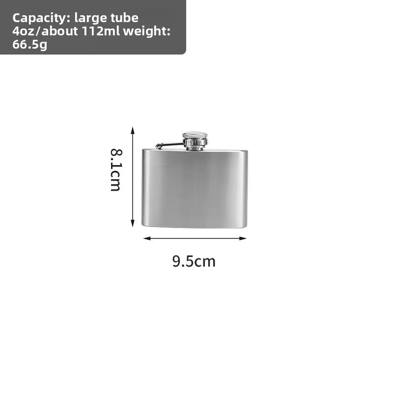 STAINLESS STEEL HIP FLASK 4oz 7oz 10oz