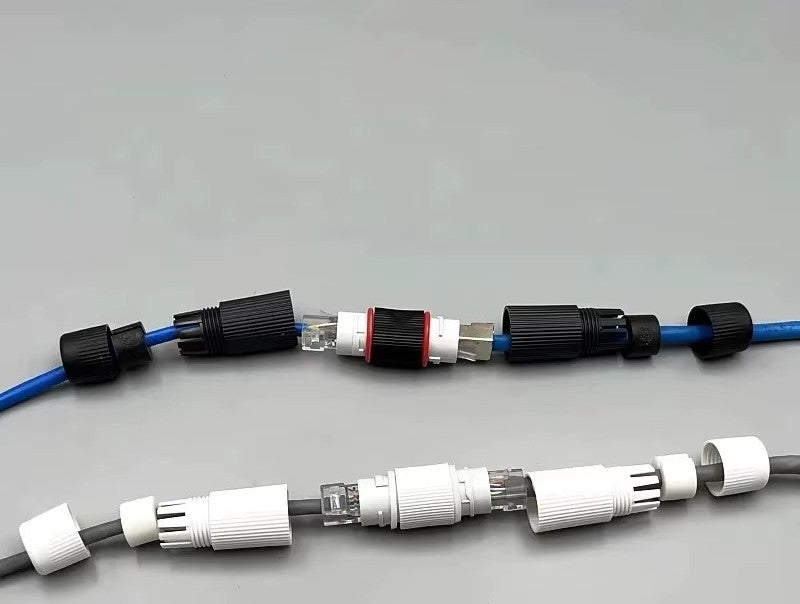 RJ45 WATERPROOF STRAIGHT THROUGH CONNECTION