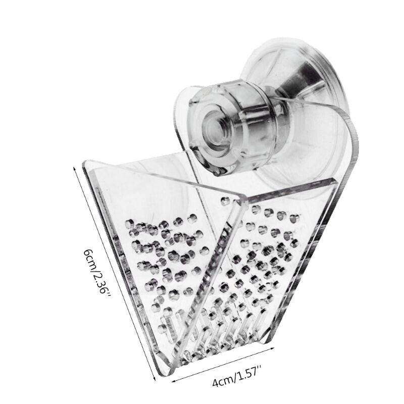 AQUARIUM SUCTION ACRYLIC LIVE WORM FEEDER