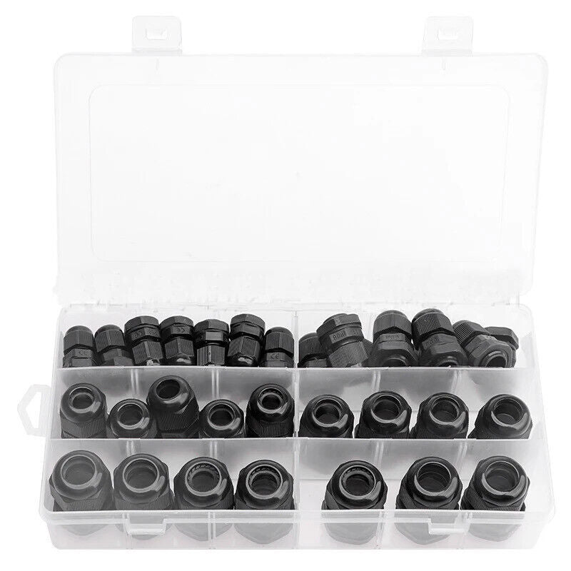 38 x WATERPROOF CABLE GLAND SET
