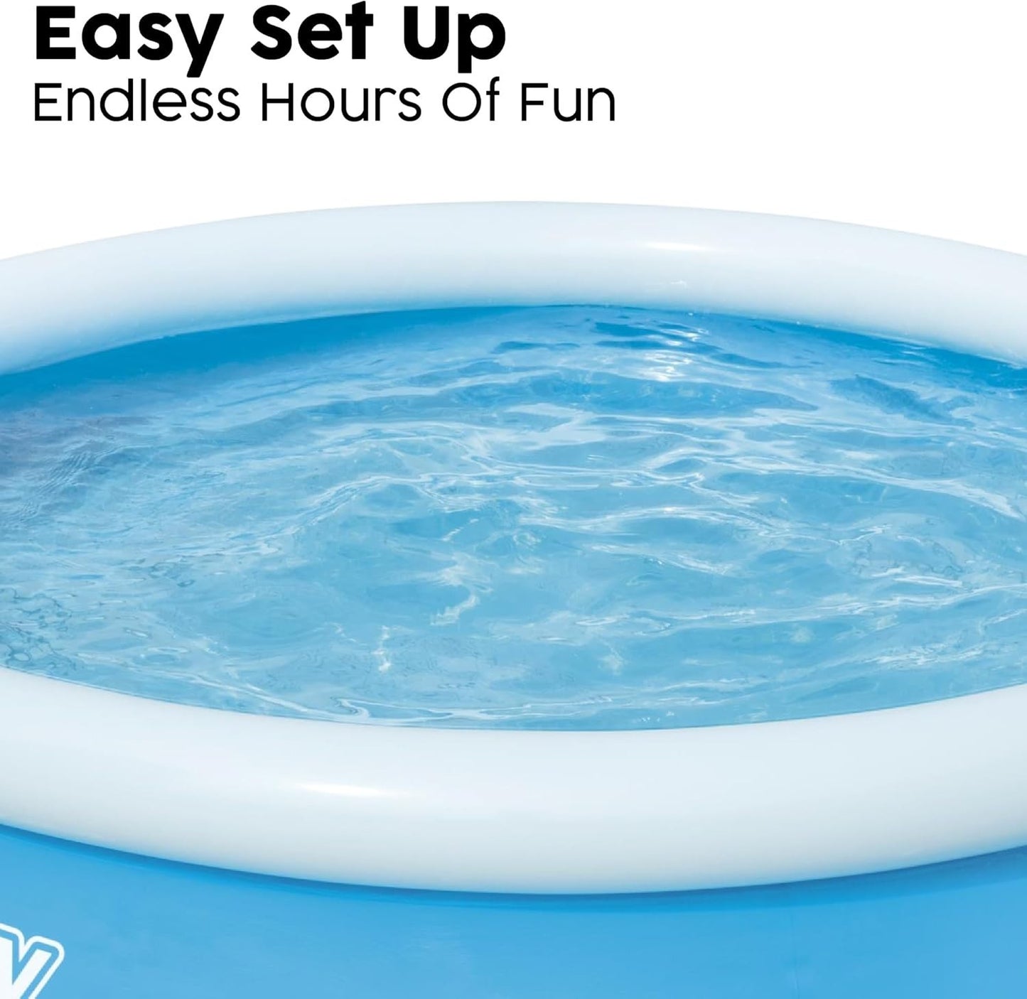 BESTWAY FAST SET POOL 8FT x 26" / 2.44m x 66cm