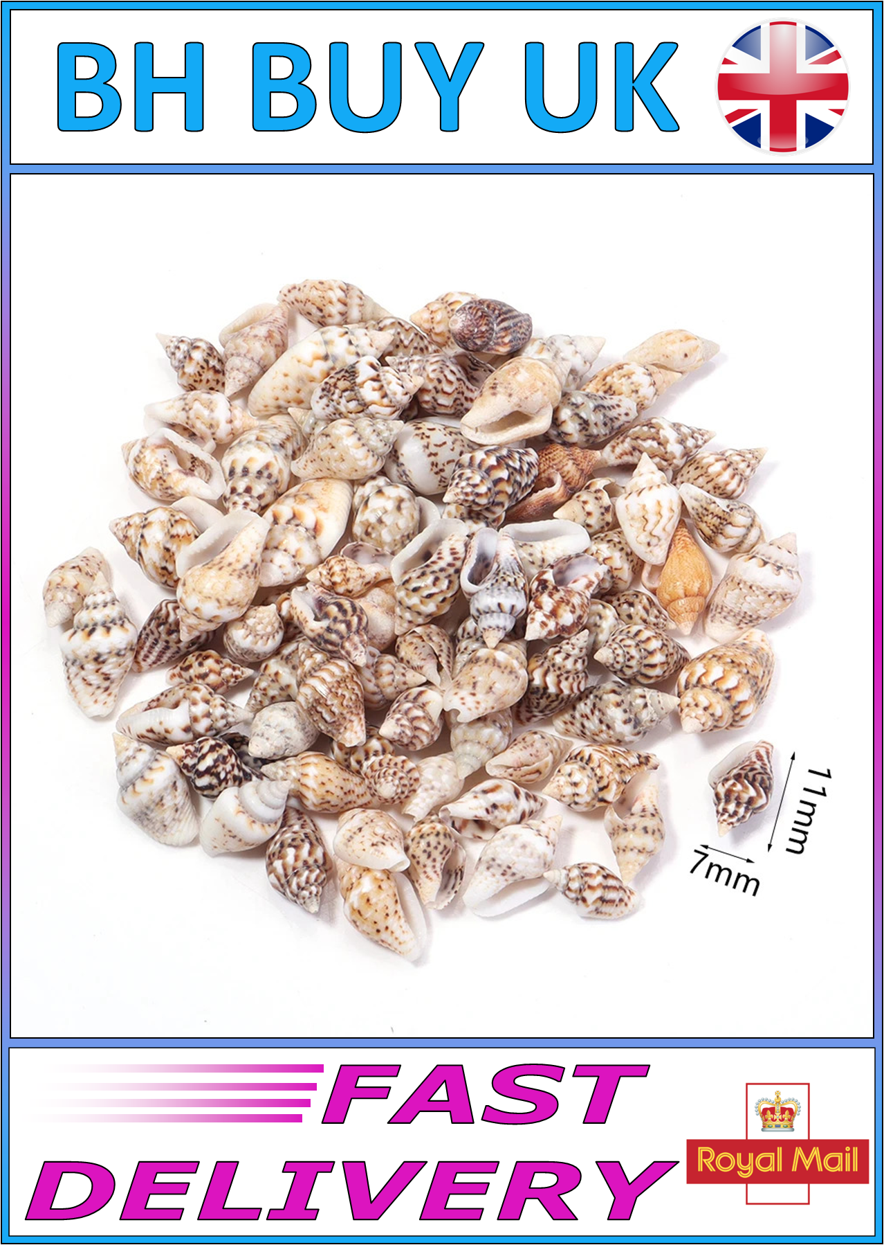 40g AQUARIUM SNAIL SHELLS (ZA08)