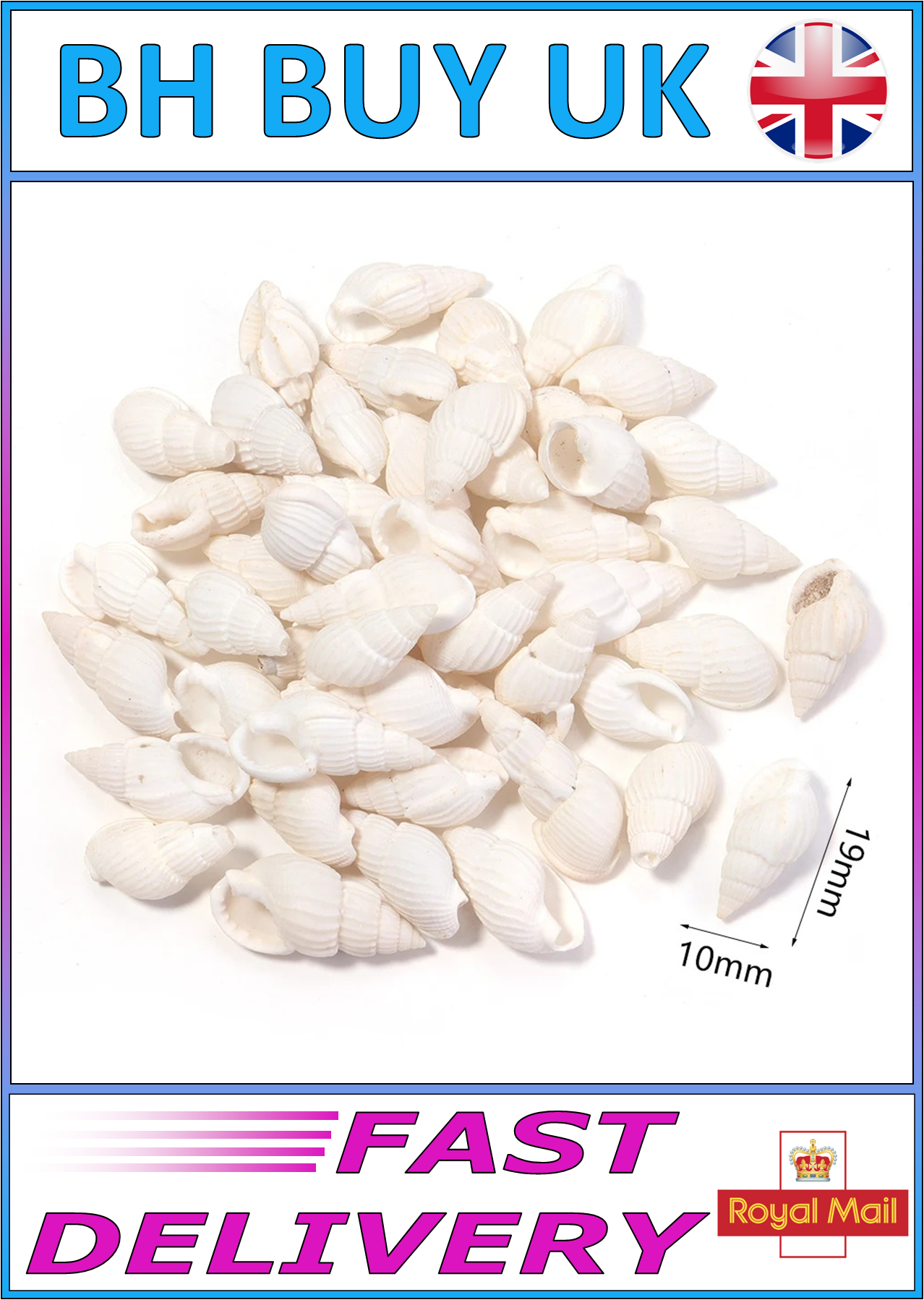 40g AQUARIUM SNAIL SHELLS (ZA13)