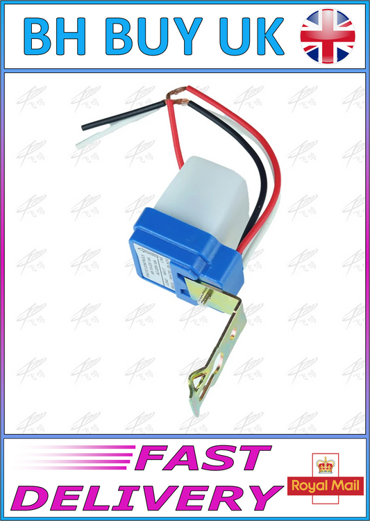 AUTOMATIC ON / OFF PHOTOCELL LIGHT SENSOR SWITCH