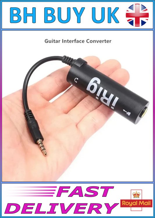 GUITAR INTERFACE ADAPTER FOR IOS IPHONE IPAD ELECTRIC GUITAR