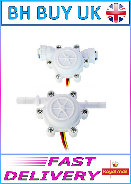 1/4" QUICK CONNECT WATER FLOW METER