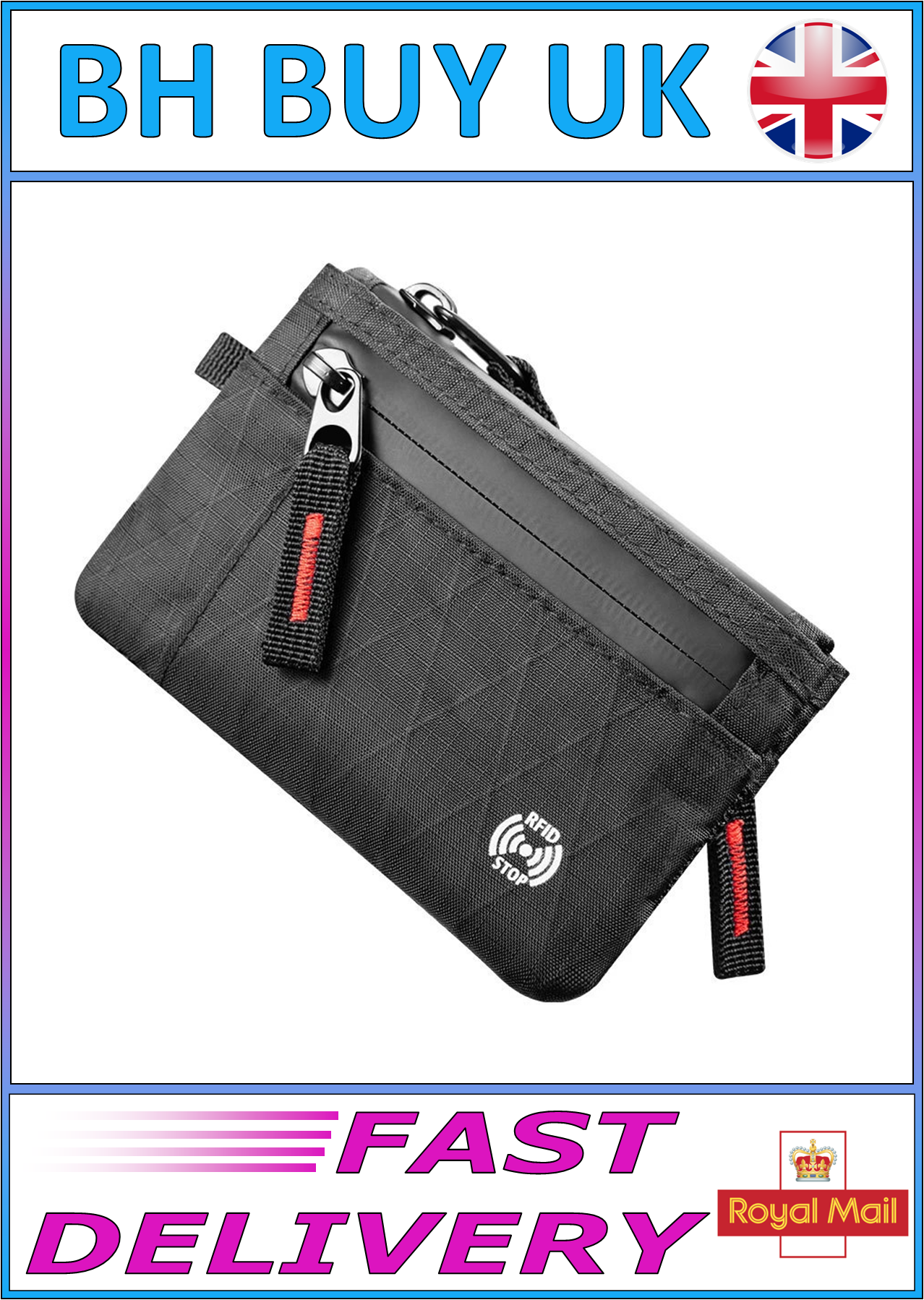 RFID ANTI-THEFT ULTRA THIN CARD WALLET