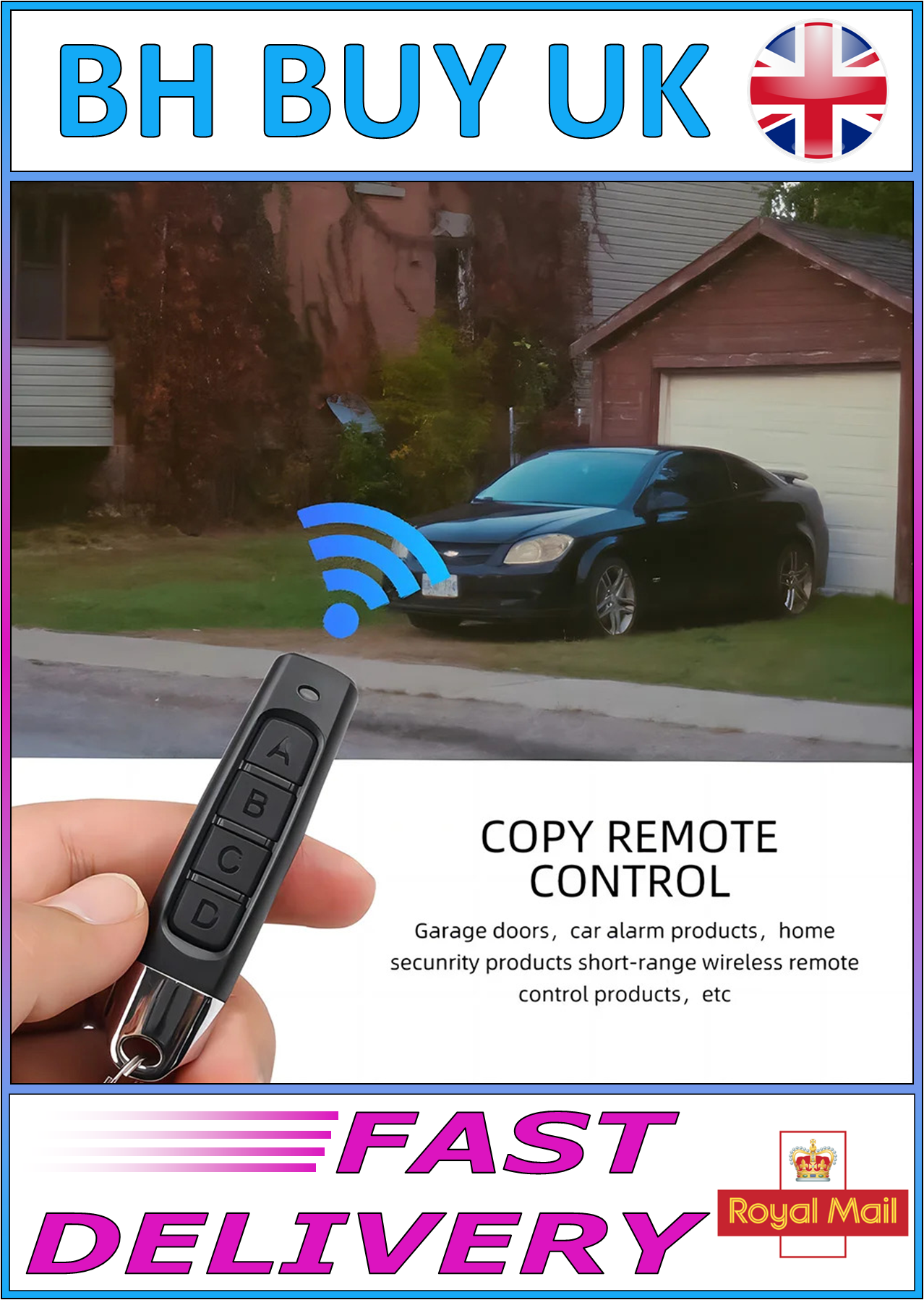 433MHz AUTO REMOTE CONTROL COPIER
