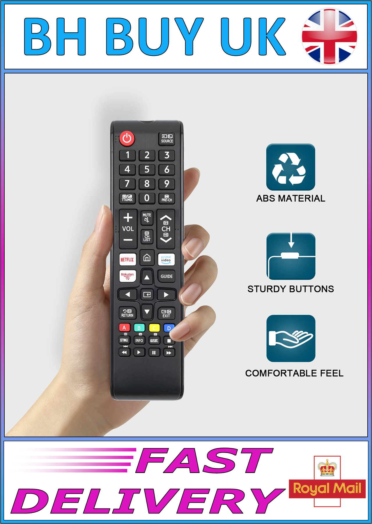 UNIVERSAL REMOTE CONTROL FOR SAMSUNG TVS