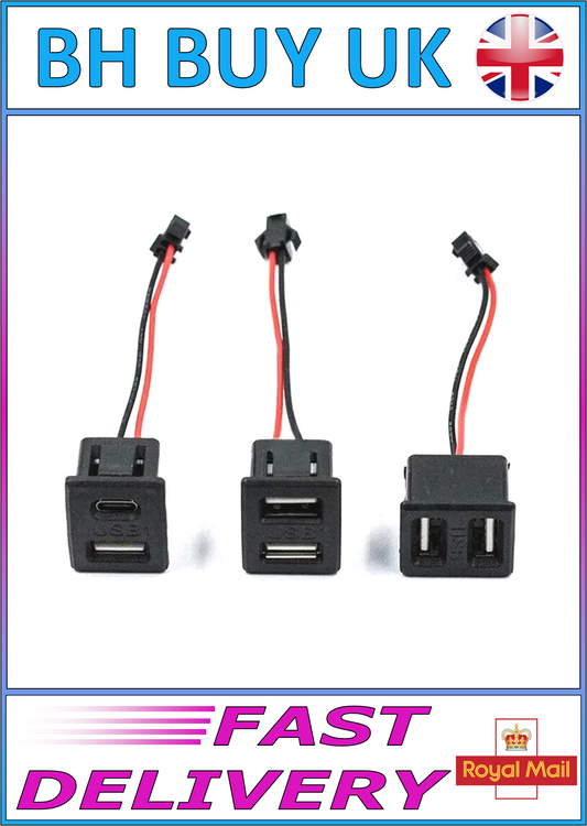 PANEL MOUNT USB TYPE A & C FEMALE CHARGING PORTS