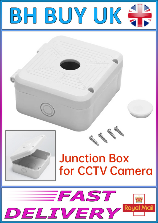 WATERPROOF JUNCTION BOX - CCTV, OUTDOOR USE