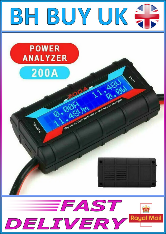 200A LCD DIGITAL HIGH PRECISION AMP WATT METER
