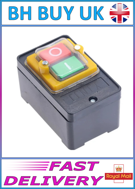 WATERPROOF ON OFF MACHINE BUTTONS 380V 10A