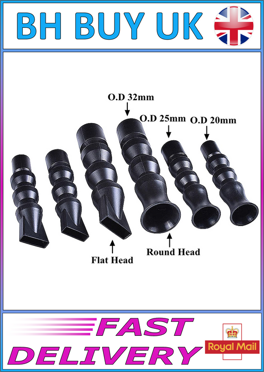 AQUARIUM END RETURN PIPES 20 25 32mm DUCKBILL & ROUND - LONG