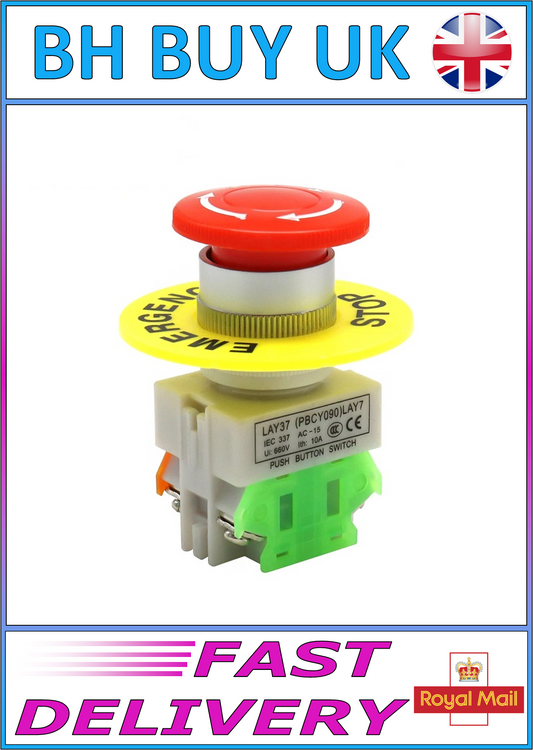 EMERGENCY STOP BUTTON