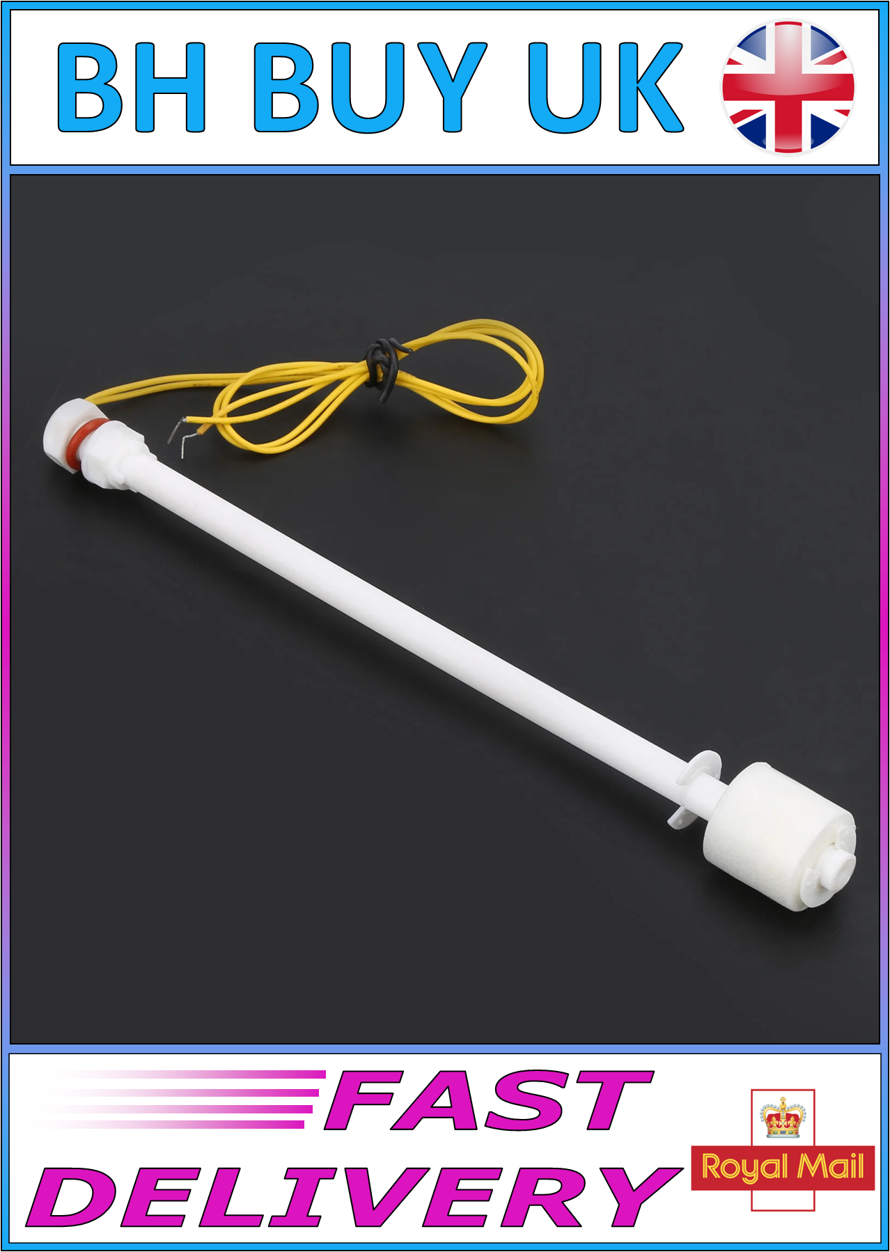 LONG 200mm & 300mm FLOAT SWITCH PP
