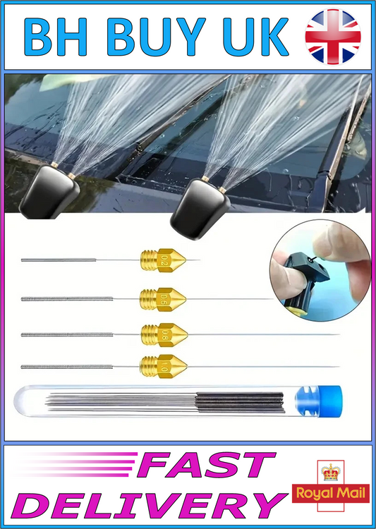 5PC 3D PRINTER NOZZLE / WASHER JET CLEANING NEEDLES 0.2-0.4MM