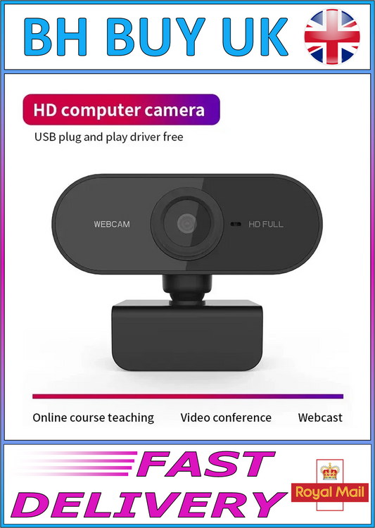 USB CLIP ON 1080P HD WEB CAMERA